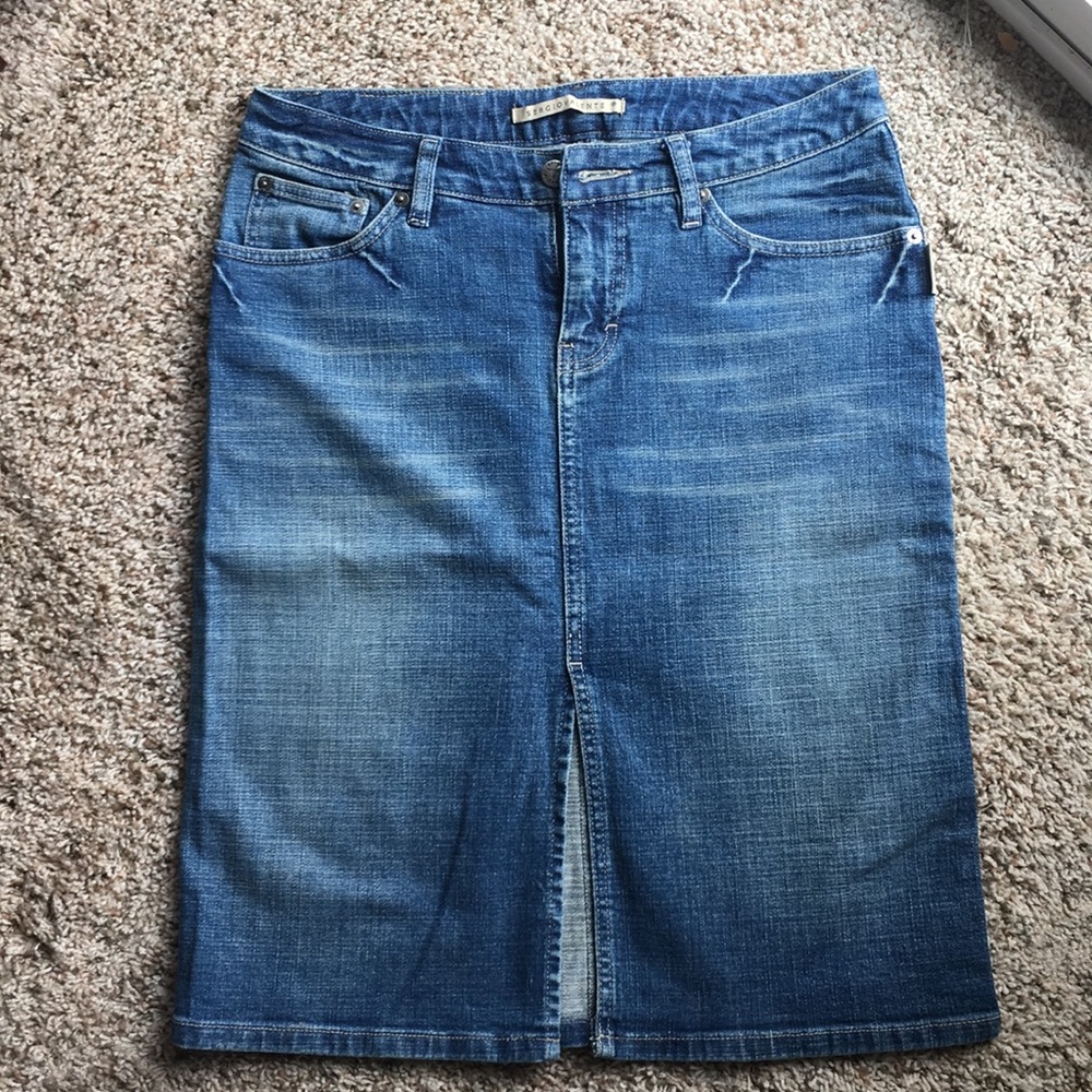 Jean skirt